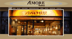 Desktop Screenshot of amoretrattoria.ca
